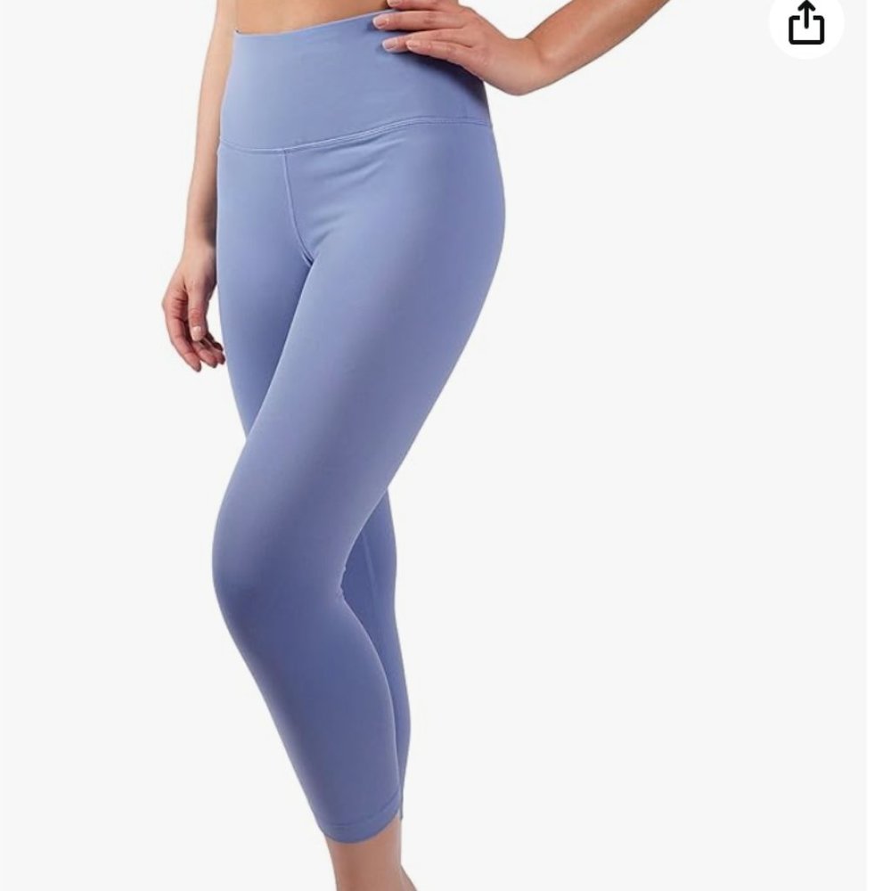 90 Degree by Reflex High Waist Cropped Leggings